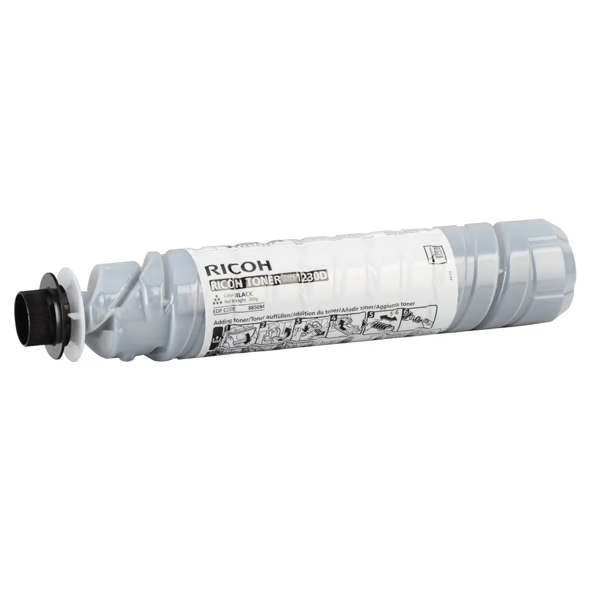Toner Ricoh TYPE 1230D Black