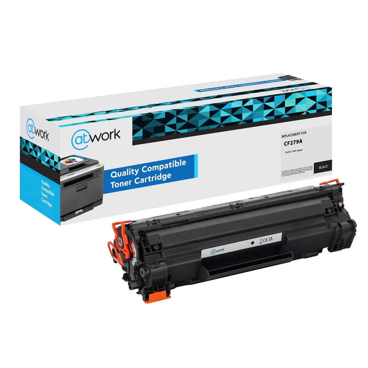 Toner @Work Συμβατό CF279A Black
