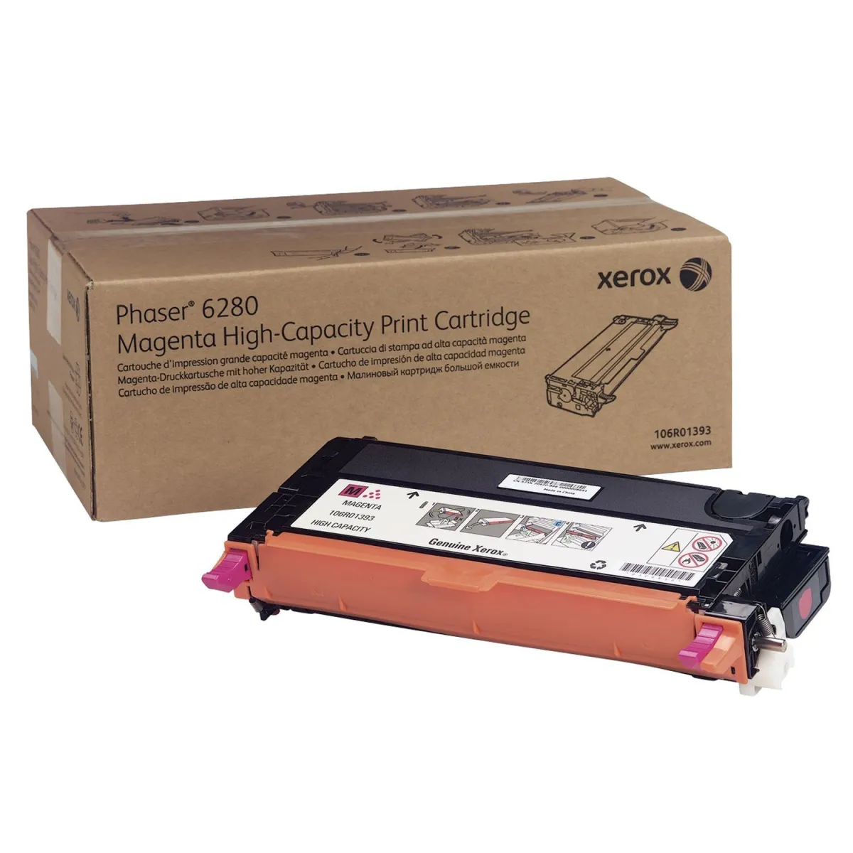 Toner Xerox 106R01393 HC Magenta