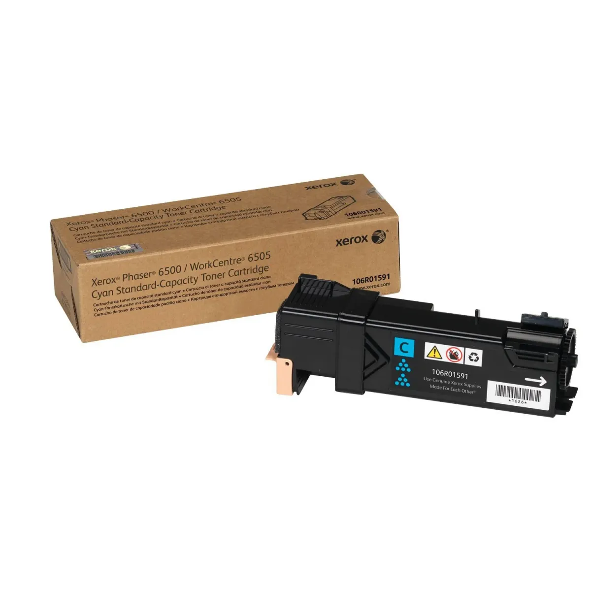 Toner Xerox 106R01591 Cyan