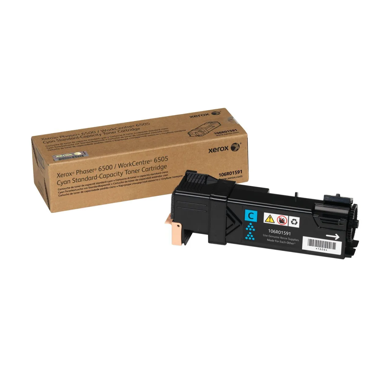 Toner Xerox 106R01591 Cyan