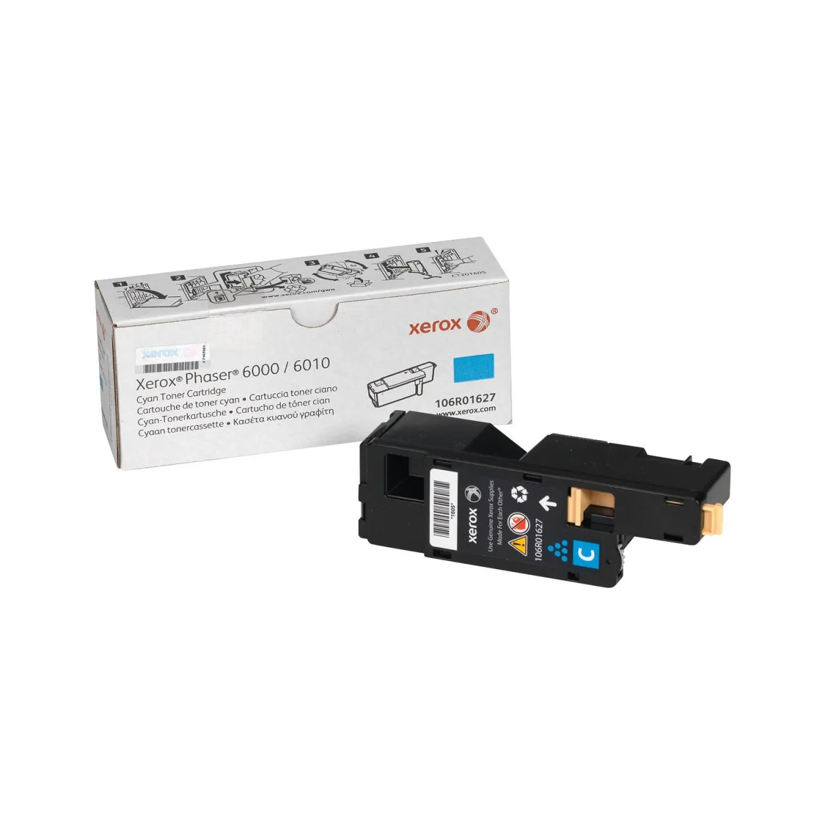 Toner Xerox 106R01627 Cyan