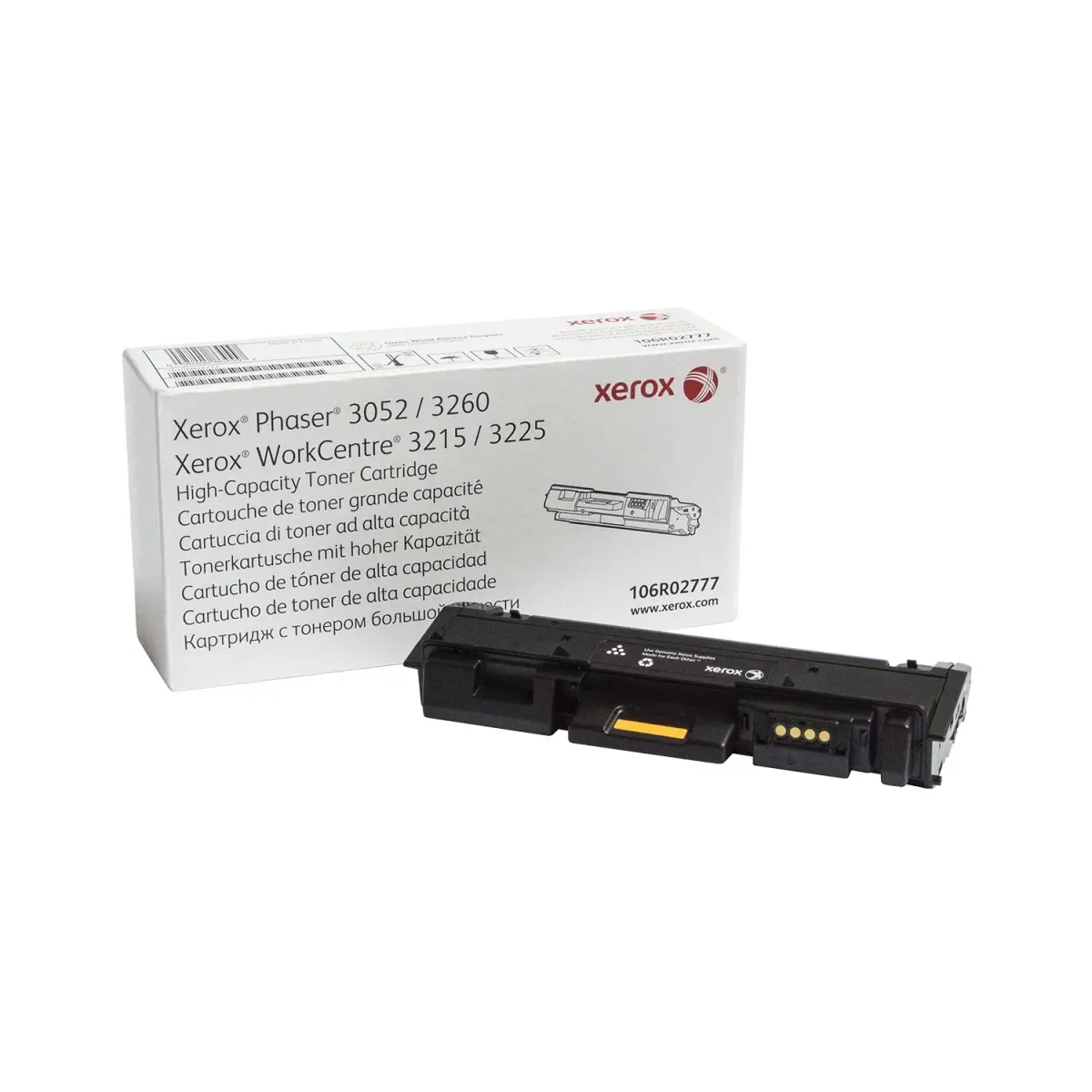 Toner Xerox 106R02777 HC Black