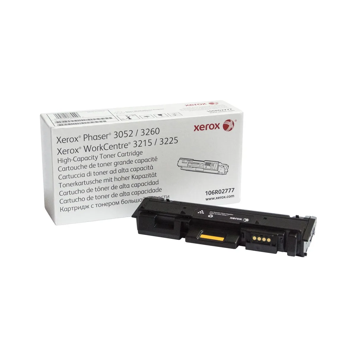 Toner Xerox 106R02777 HC Black