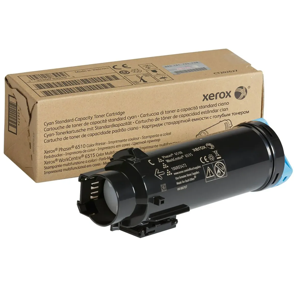 Toner Xerox 106R03473 Cyan