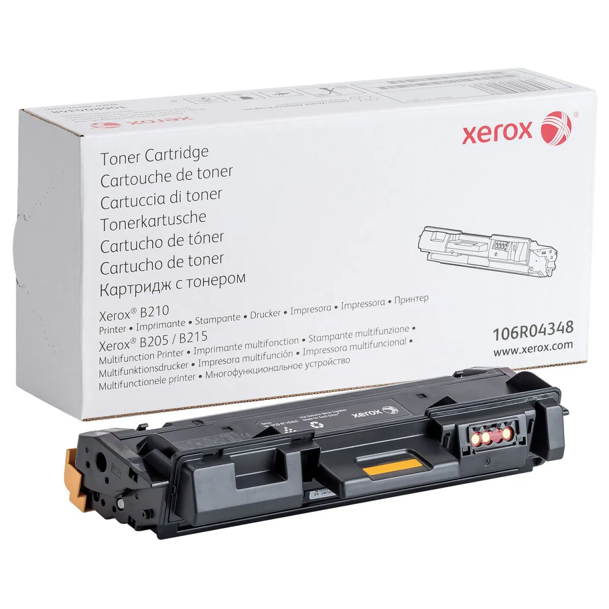 Toner Xerox 106R04348 Black