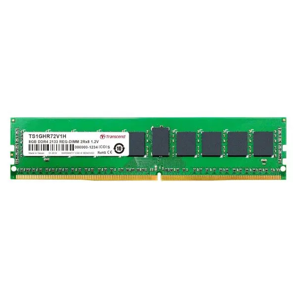 Transcend Server RAM ECC Registered 8GB 2133 Mhz DDR4