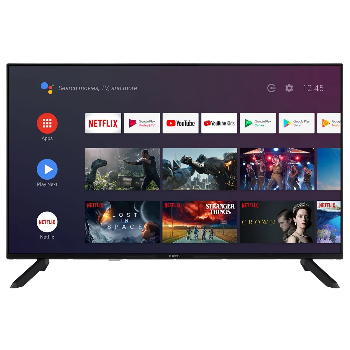 Turbo-X 4K Android TV 43" TXV-AU4396SMT