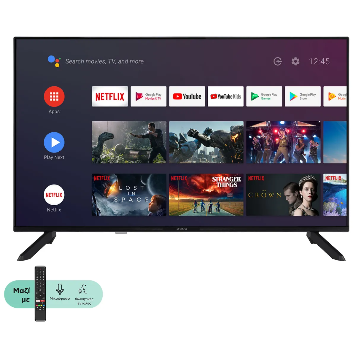 Turbo-X 4K Android TV 50" TXV-AU5095SMT