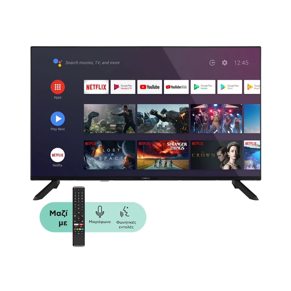 Turbo-X 4K Android TV 55" TXV-AU5595SMT