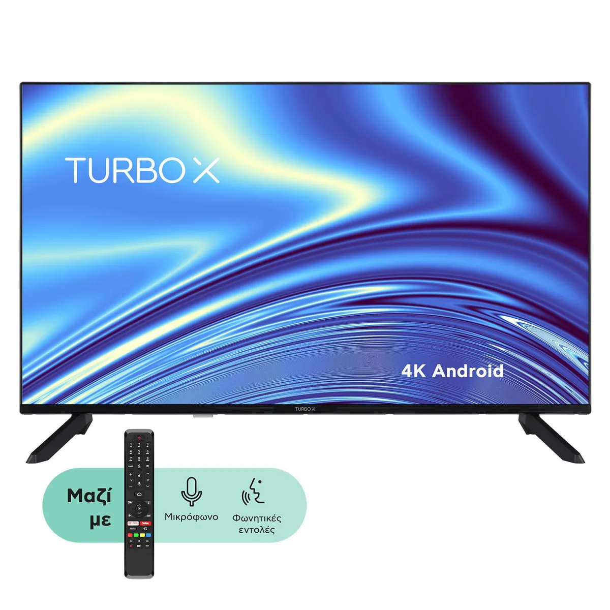 Turbo-X 4K Android TV 65" 65AS70T