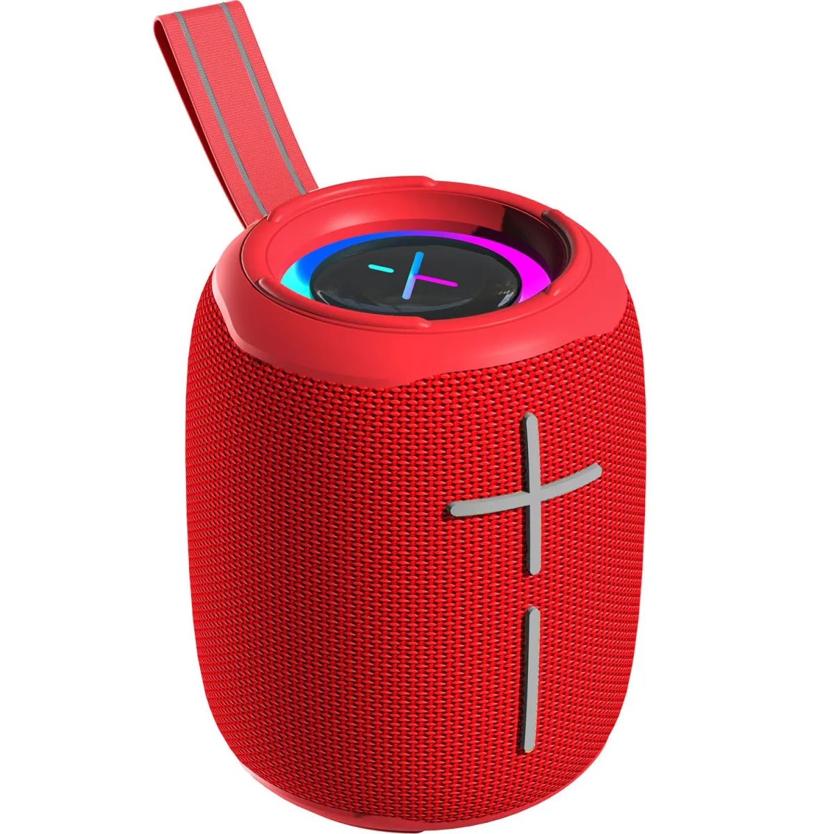 Turbo-X Ηχεία Bluetooth Drum Κόκκινο