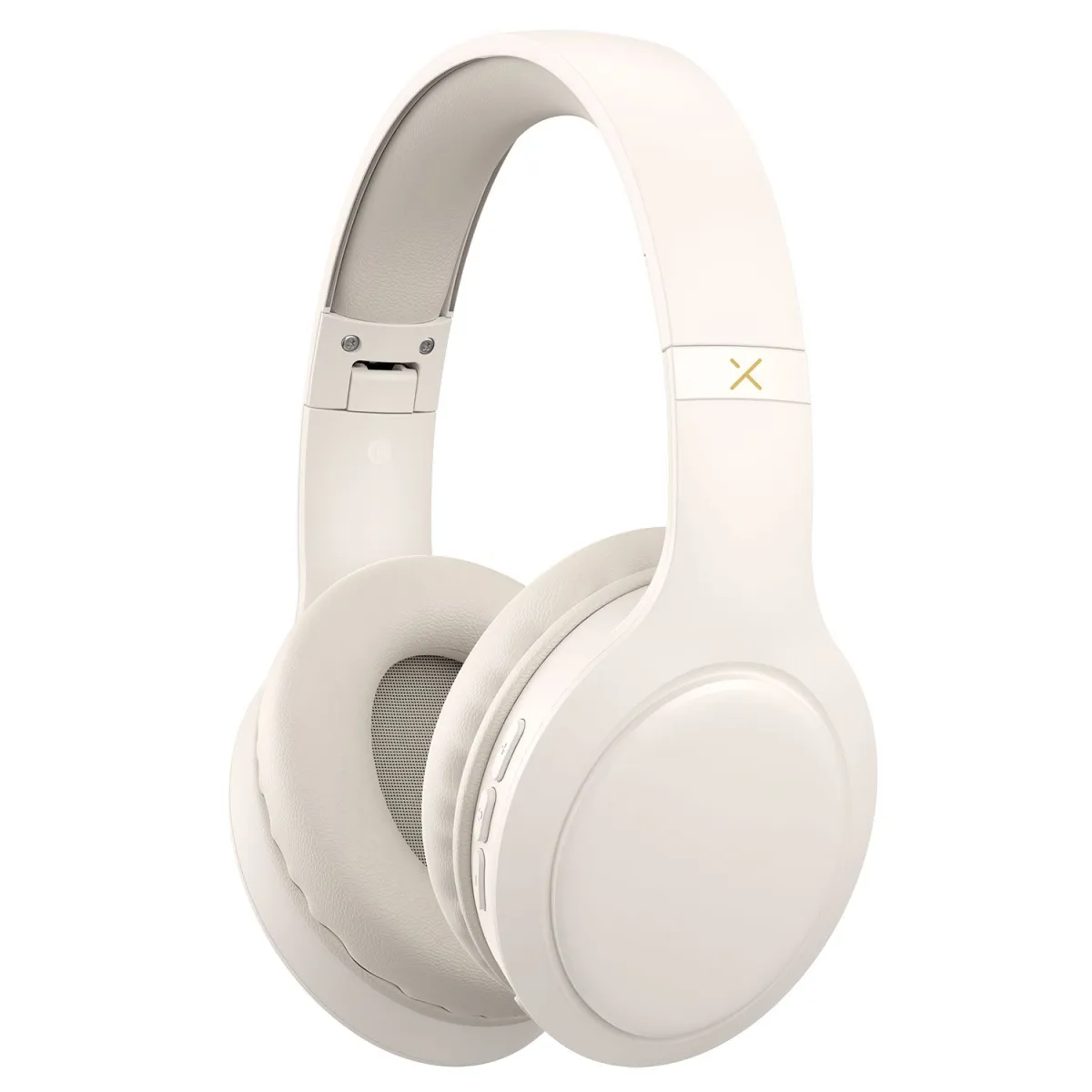 Turbo-X Bluetooth Headphones Aura Μπεζ