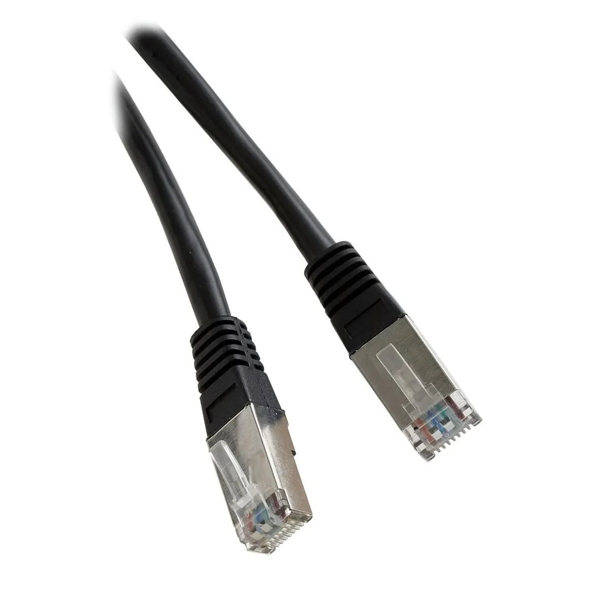 Turbo-X Καλώδιο Δικτύου Cross FTP C5e Μαύρο (5m)