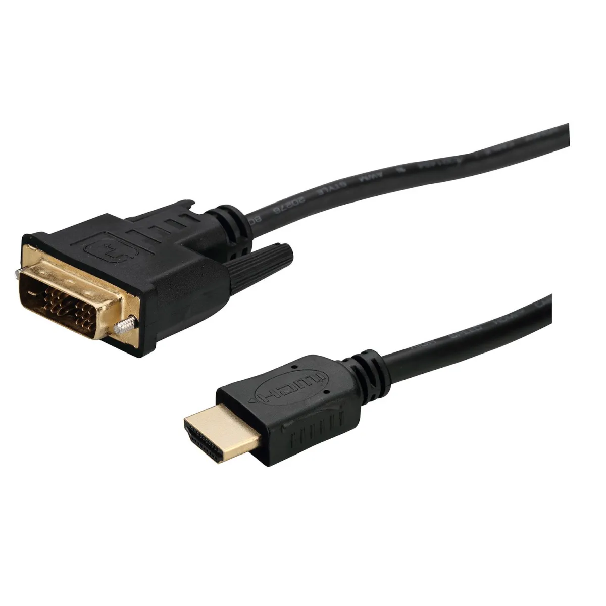 Turbo-X Καλώδιο DVI-D σε HDMI 1.8m
