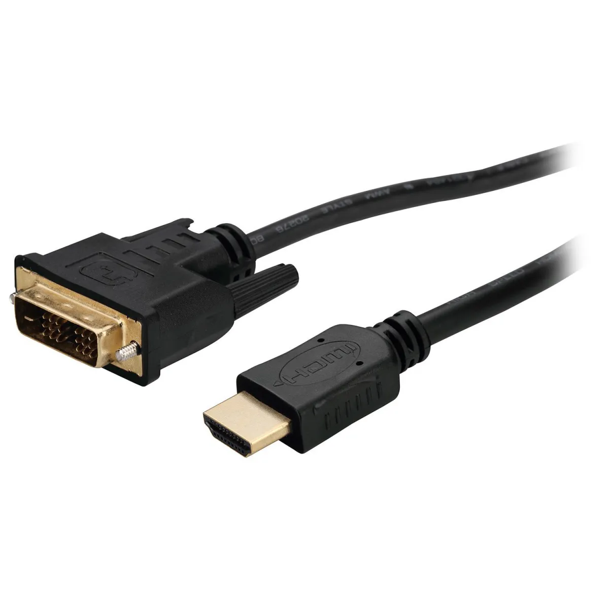 Turbo-X Καλώδιο Οθόνης DVI Dual σε HDMI (1.8m)