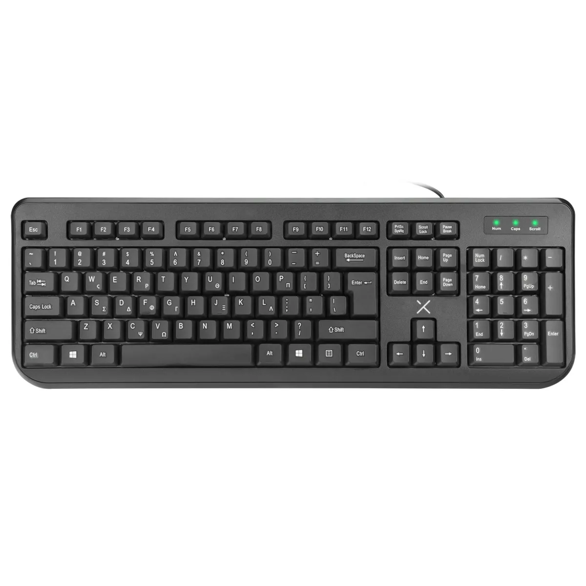 Turbo-X Πληκτρολόγιο DW-600 Ενσύρματο
