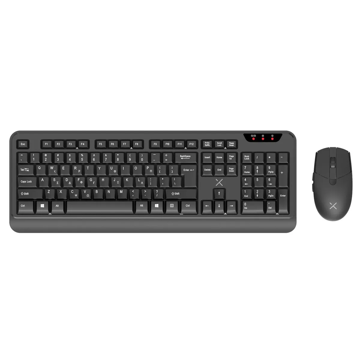 Turbo-X Πληκτρολόγιο-ποντίκι DWLC 6100 v2 Ασύρματο