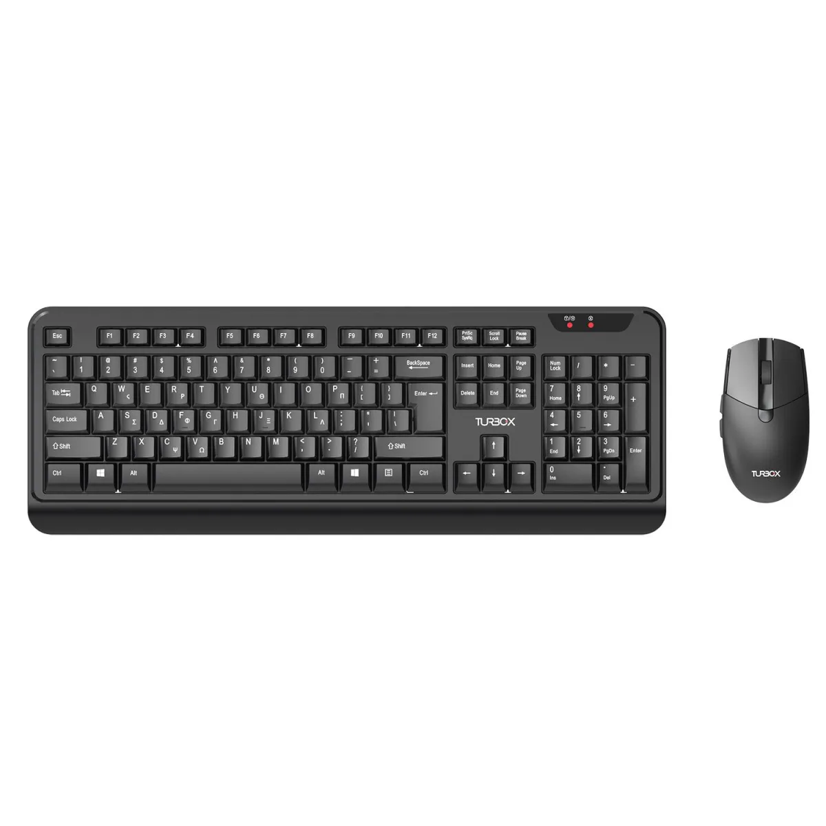 Turbo-X Πληκτρολόγιο-ποντίκι DWLC 6100 Ασύρματο