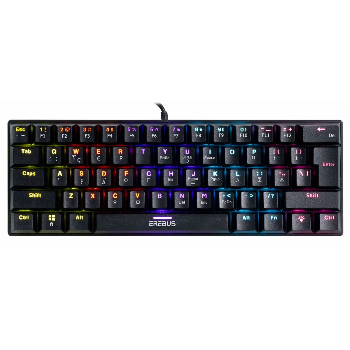Turbo-X Πληκτρολόγιο Erebus 60% Mini