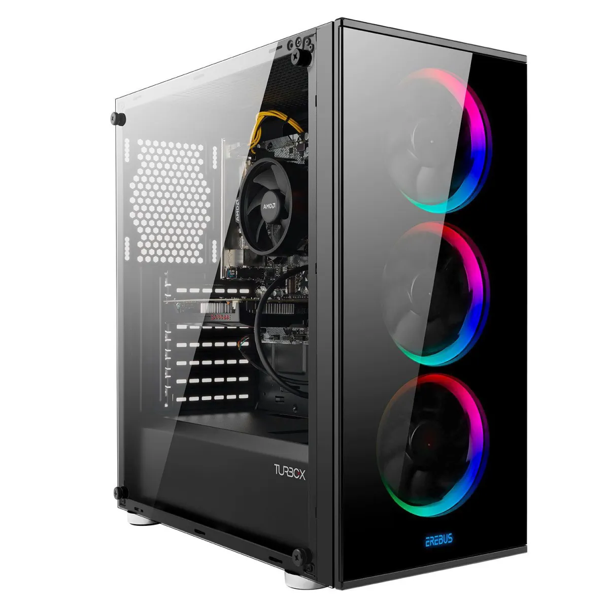 Turbo-X Erebus E2020 Desktop (AMD Ryzen 5 3400G/16 GB/240 GB/RTX 2060 6 GB)
