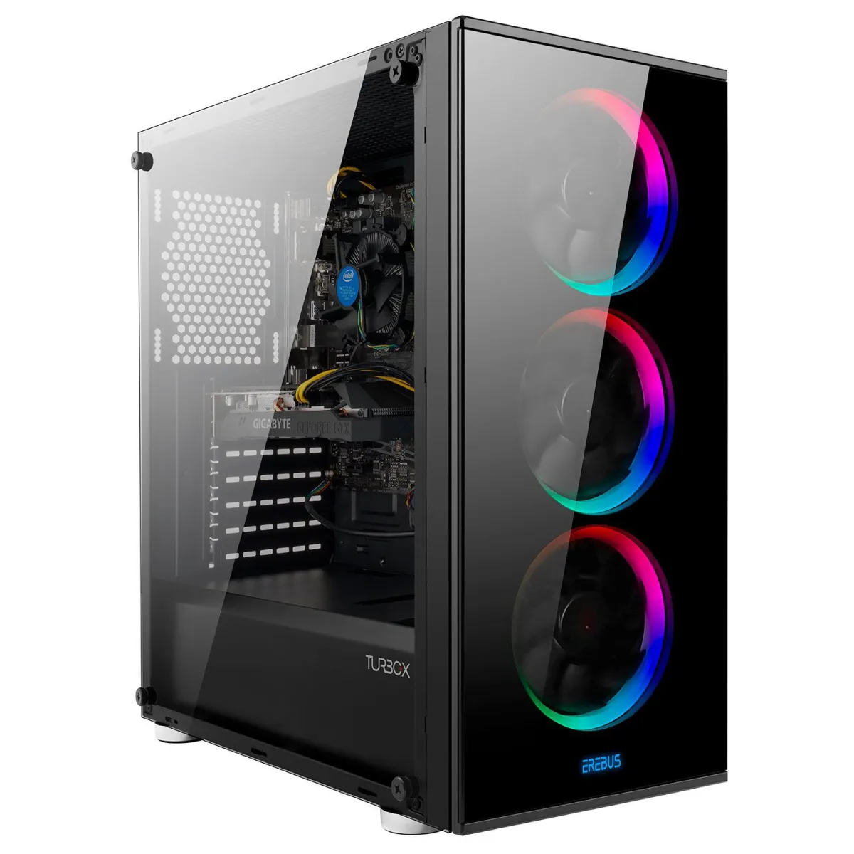 Turbo-X Erebus E2312 Desktop (Intel Core i3 12100/8 GB/240 GB/GTX 1650 4 GB)