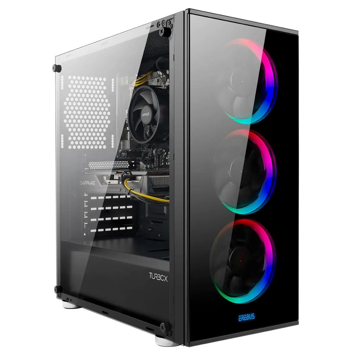 Turbo-X Erebus E5060 Desktop (Intel Core i5 14600K/16 GB/1TB/RTX 5060 8 GB)