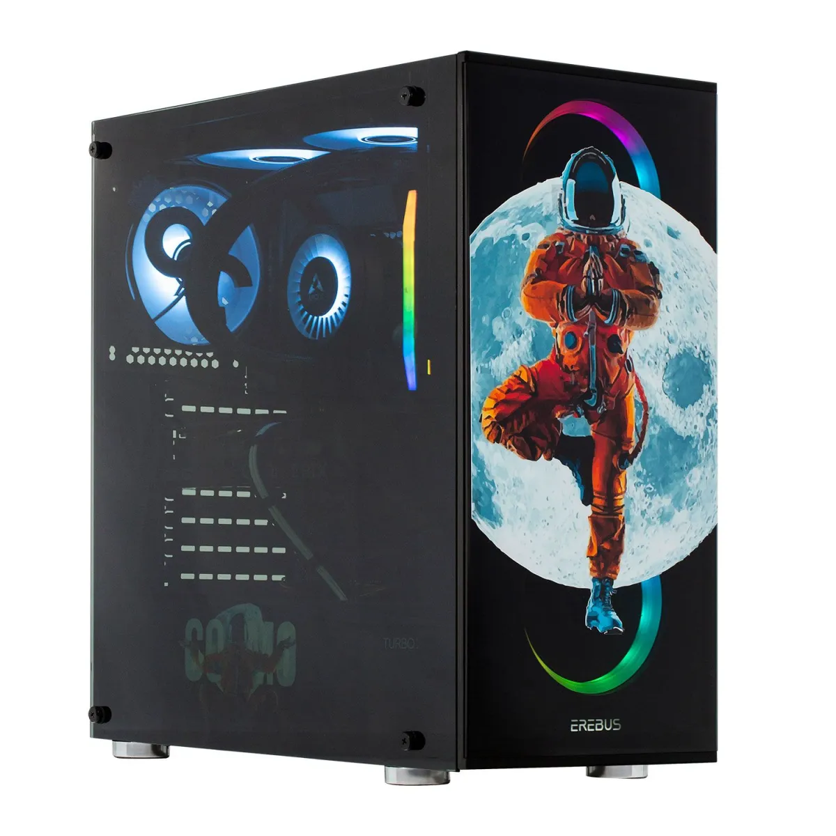 Turbo-X Erebus O1 Certified by Overchilled Desktop (Intel Intel Core i5 14600K/256 GB/1TB/RTX 4060 8 GB)