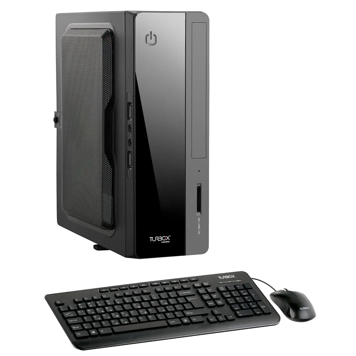 Turbo-X Flexwork USFF 13400 Desktop (Intel Core i5 13400/8 GB/256GB/Intel® UHD Graphics 730)