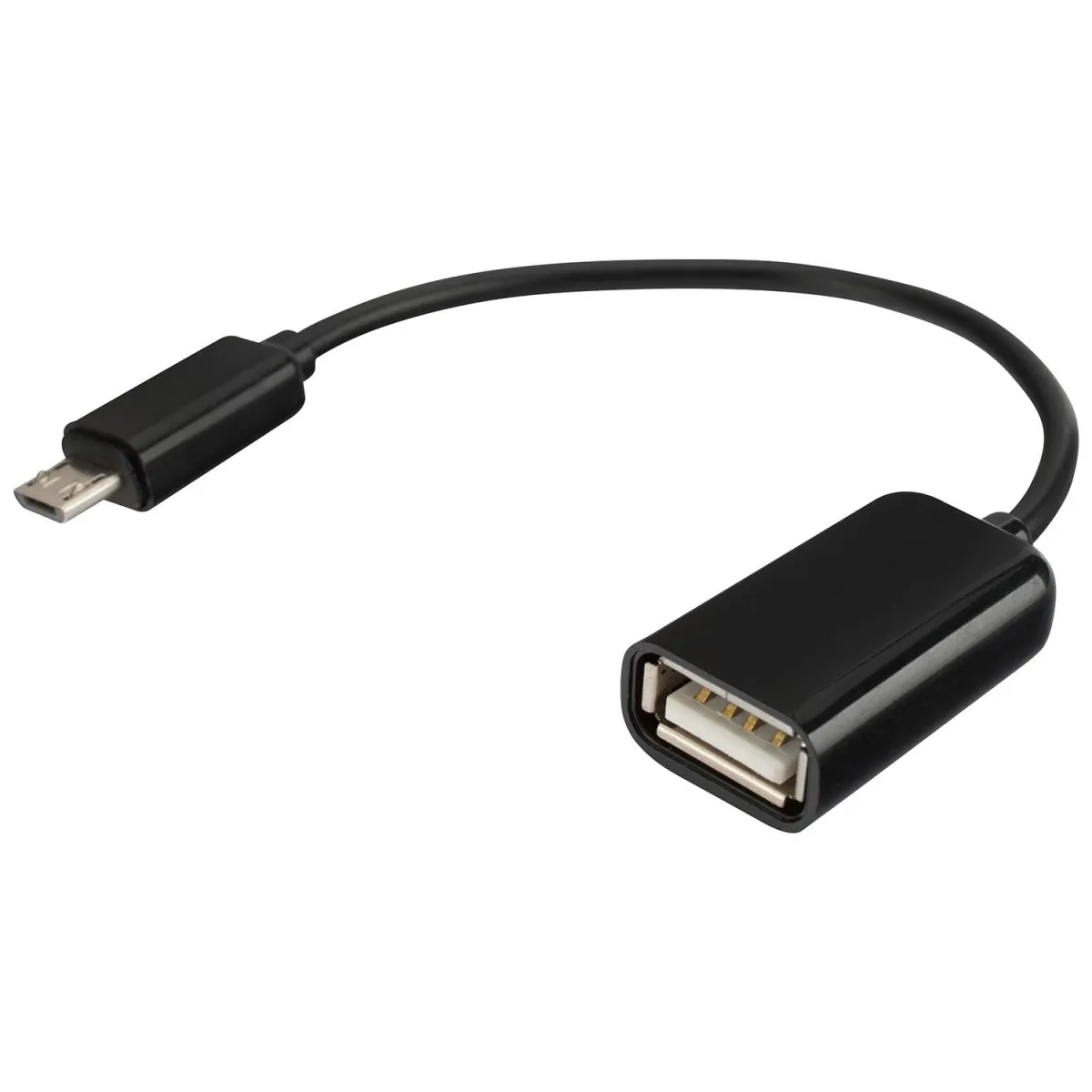 Turbo-X Καλώδιο Micro USB Male σε Female USB OTG