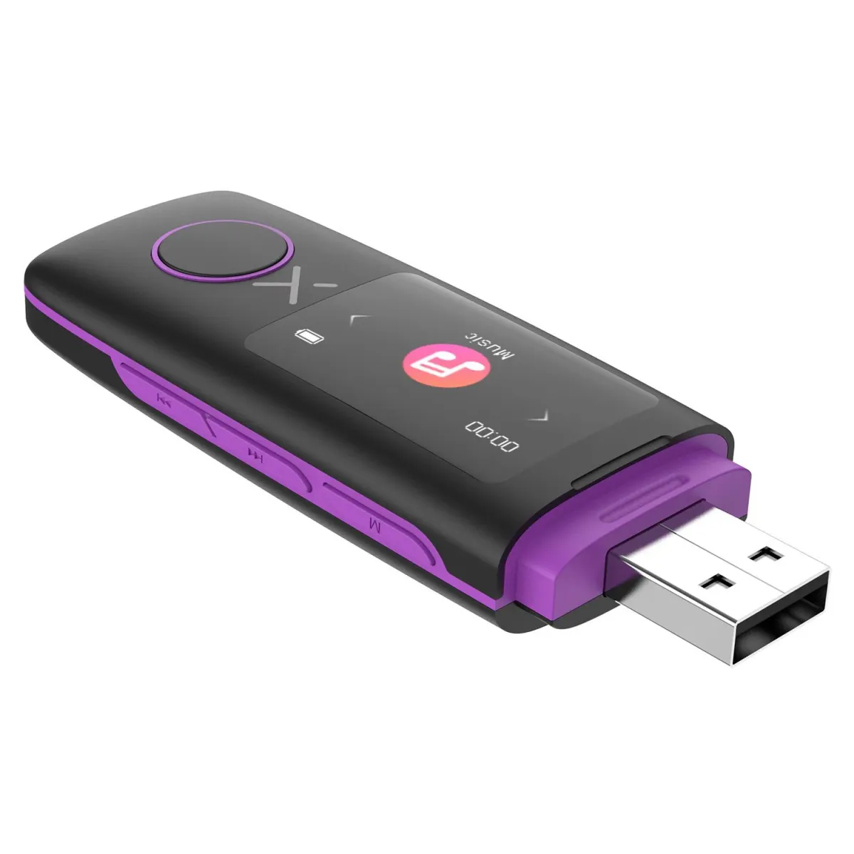 Turbo-X MP3 Twist IV 8 GB Φούξια