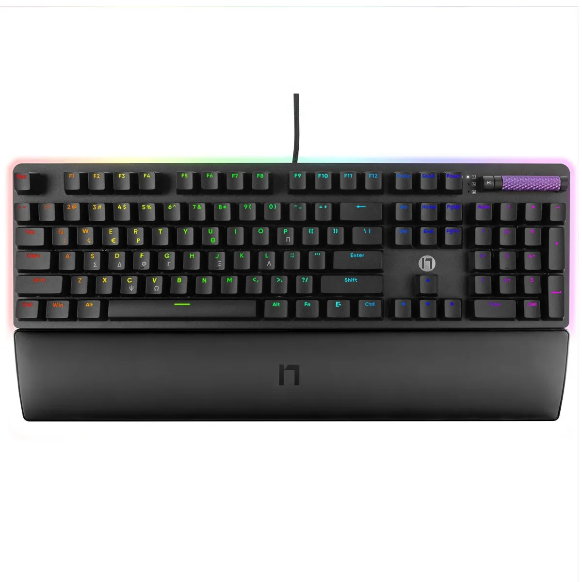 Turbo-X Nemesis Gaming Ενσύρματο Πληκτρολόγιο NK90 Μαύρο