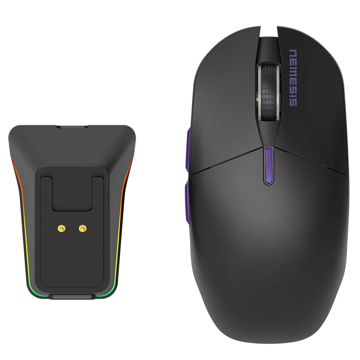 Turbo-X Nemesis Gaming Ασύρματο Ποντίκι NM90 Μαύρο