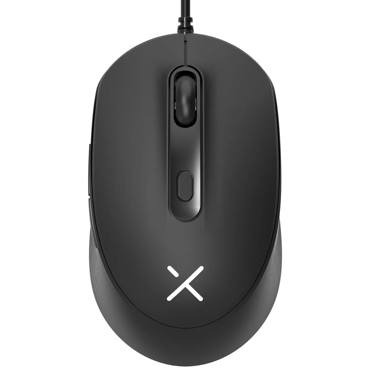 Turbo-X Office Ποντίκι Click Μαύρο Ενσύρματο
