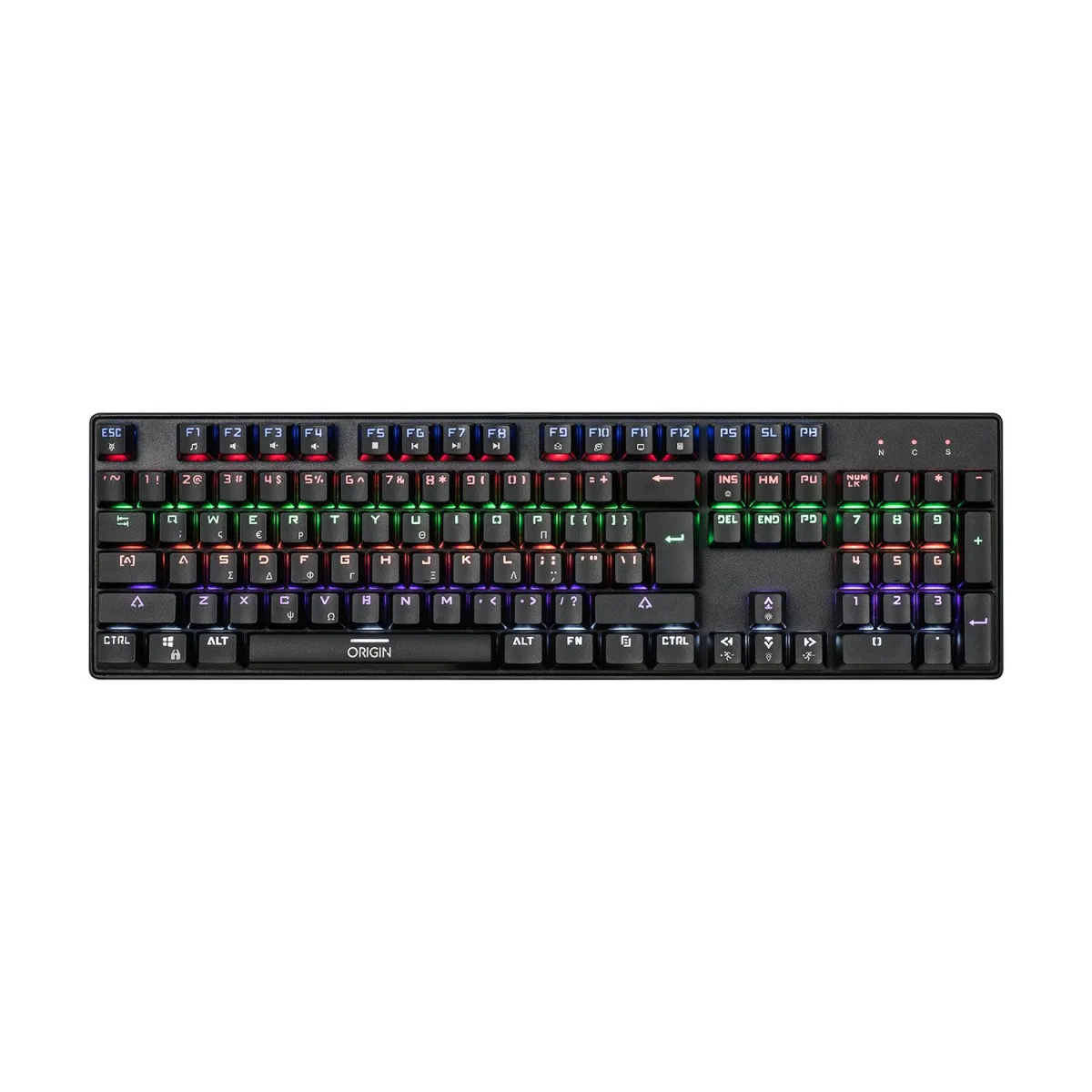 Turbo-X Πληκτρολόγιο Origin OK10 Ενσύρματο