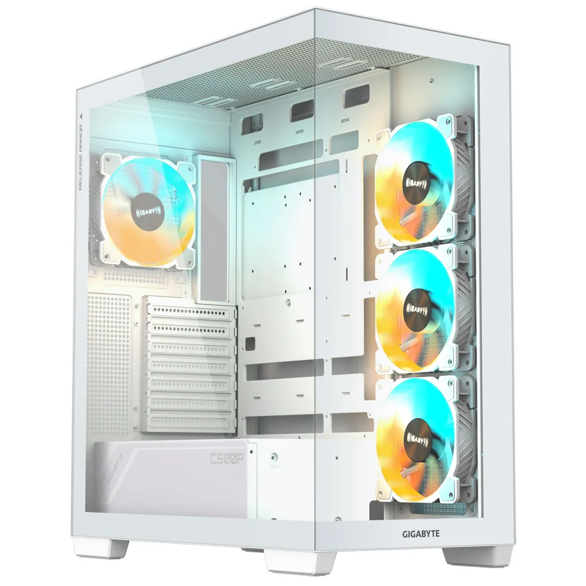 Turbo-X Powered by Gigabyte AERO ICE Desktop (Intel Core Ultra 7 265K/32 GB/1TB/RTX 5080 16 GB)