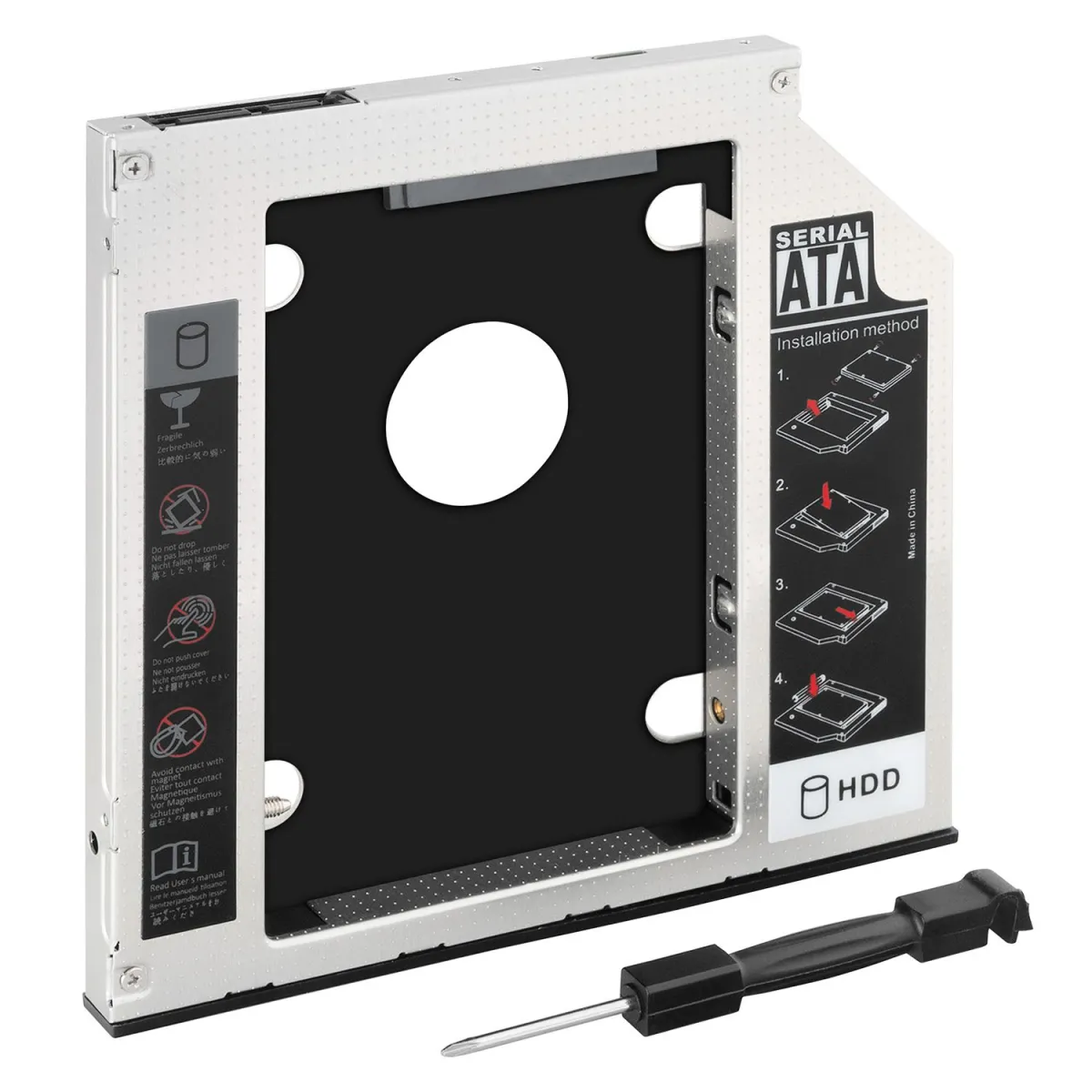 Turbo-X Sata HDD Caddy DH01 9.5mm