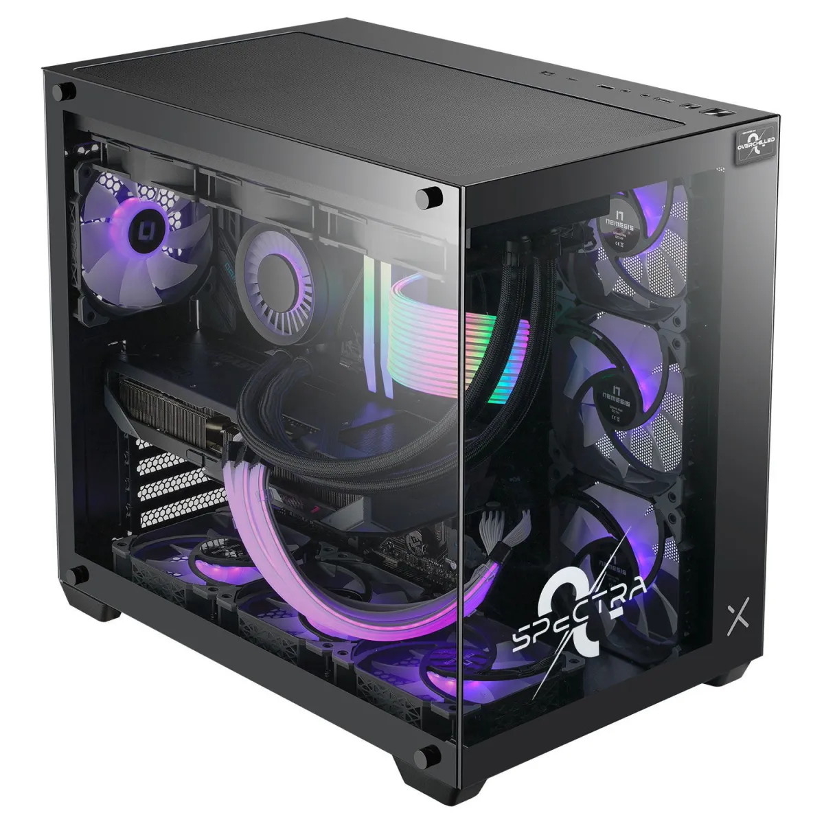 Turbo-X Spectra O1 Certified by Overchilled Desktop (AMD Ryzen 7 7800X3D/32 GB/1TB/9070XT 16 GB)