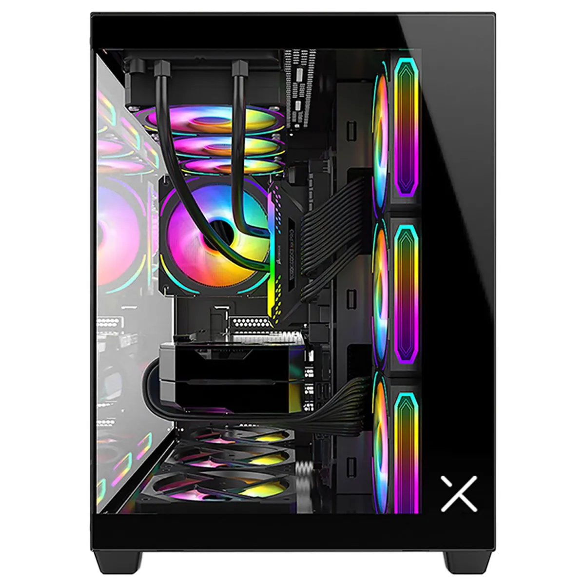 Turbo-X Spectra S4060 Desktop (AMD Ryzen 7 7800X3D/32 GB/1TB/RTX 4060 8 GB)