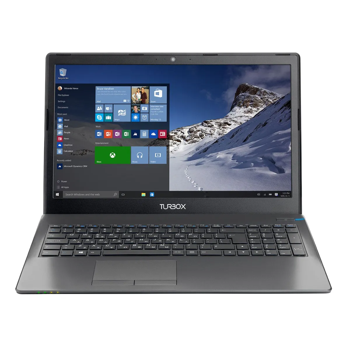 Turbo-X Steel MTS Grey Laptop (Core i3 6006U/4 GB/128 GB/Intel HD Graphics 520)