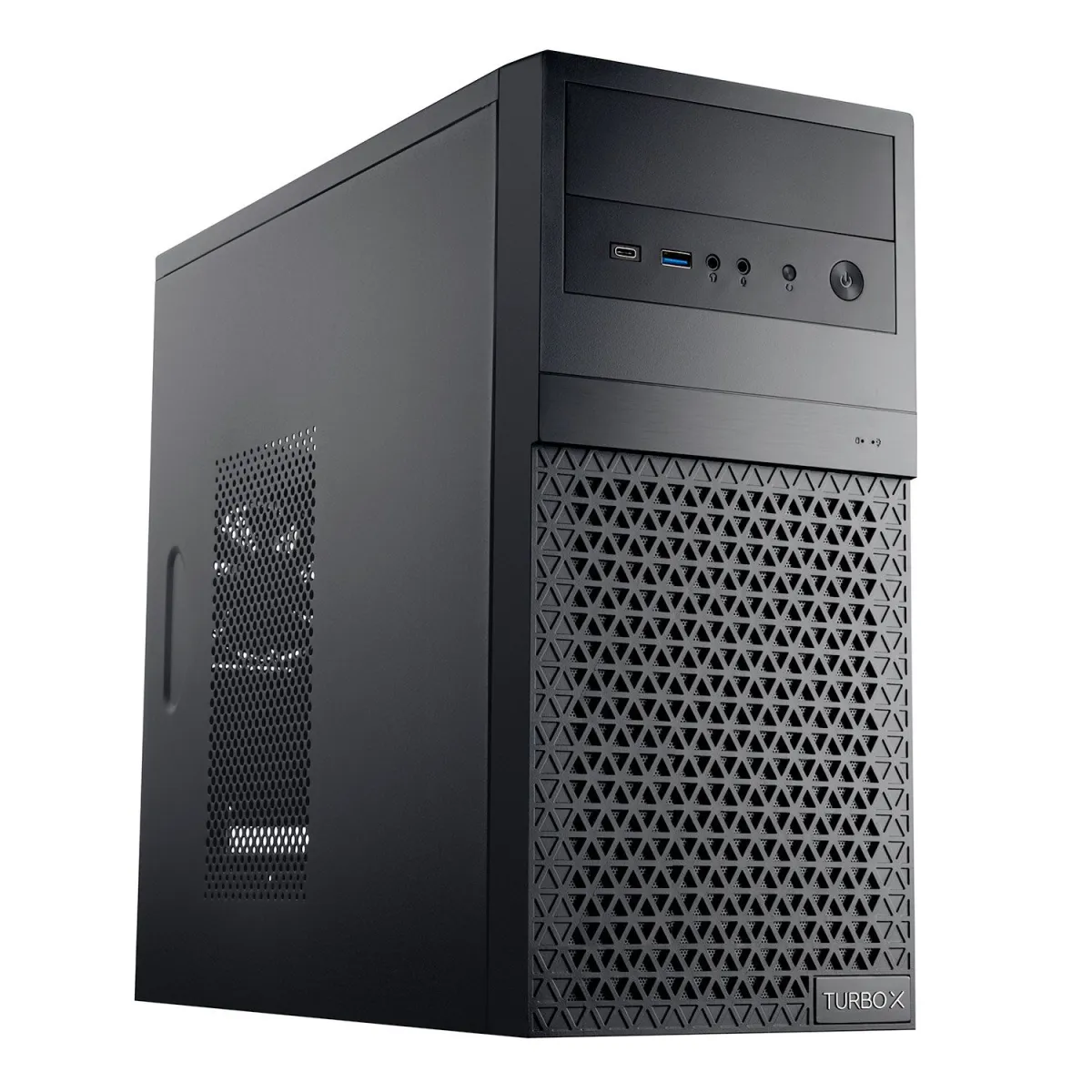 Turbo-X Teamwork Mini Tower 13100 Desktop (Intel Core i3 13100/8 GB/240GB/Intel® UHD Graphics 730)