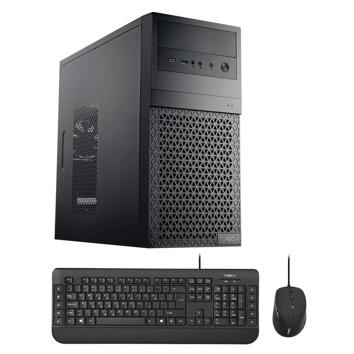Turbo-X Teamwork Mini Tower Ultra 7 265 Desktop (Intel Core Ultra 7 265/16 GB/512GB/UHD Graphics)