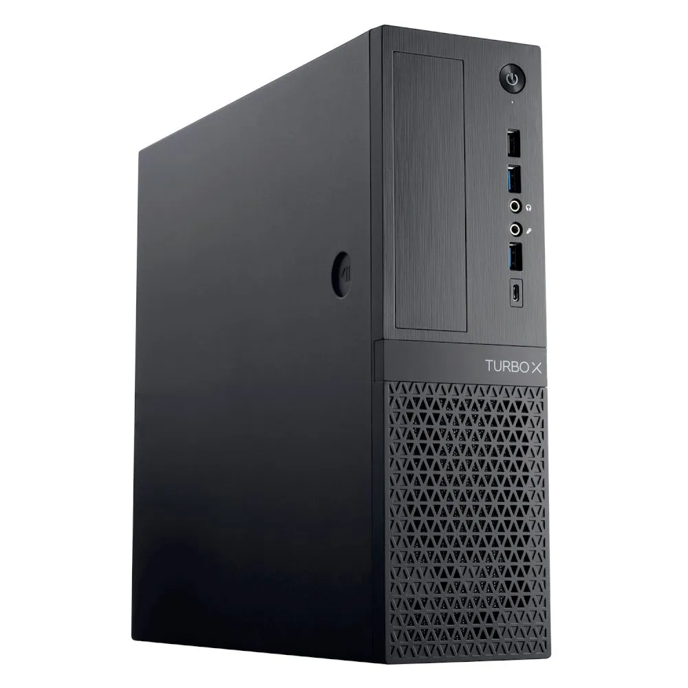 Turbo-X Teamwork SFF 13100 Desktop (Intel Core i3 13100/8 GB/240GB/Intel® UHD Graphics 730)