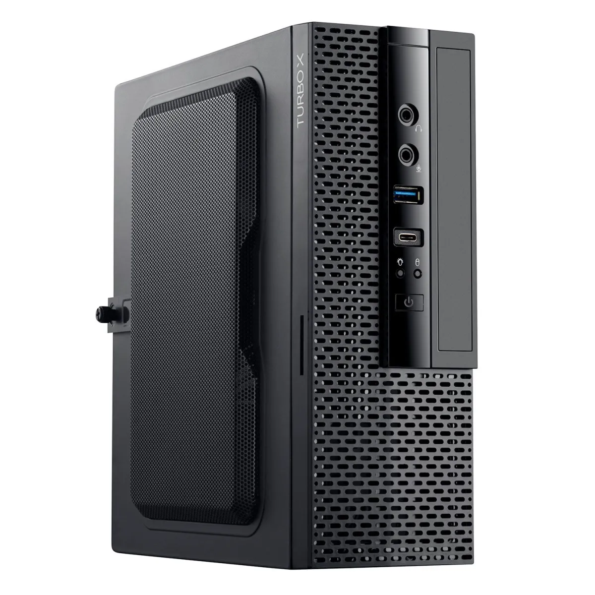 Turbo-X Teamwork USFF 13100 Desktop (Intel Core i3 13100/8 GB/240GB/Intel® UHD Graphics 730)