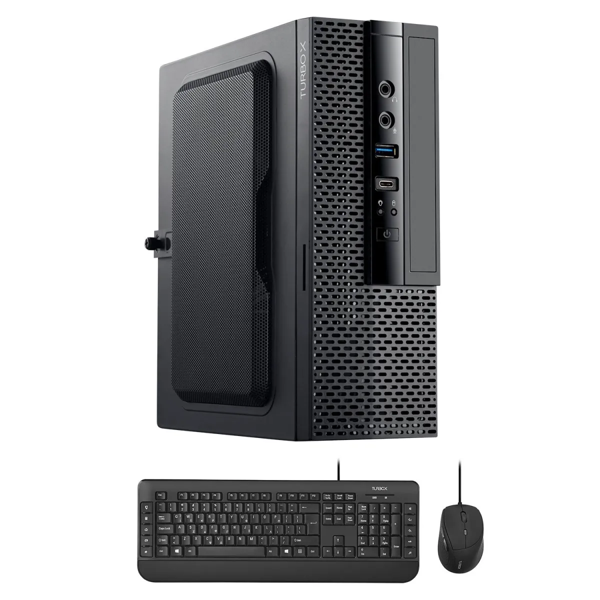 Turbo-X Teamwork USFF 5300G Desktop (AMD Ryzen 3 5300G/8 GB/256GB/Radeon Graphics)