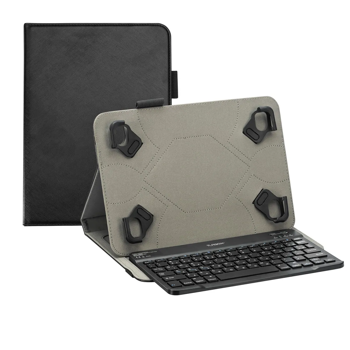 Θήκη Turbo-X Universal Bluetooth Πληκτρολόγιο για tablet 10-11" Μαύρη