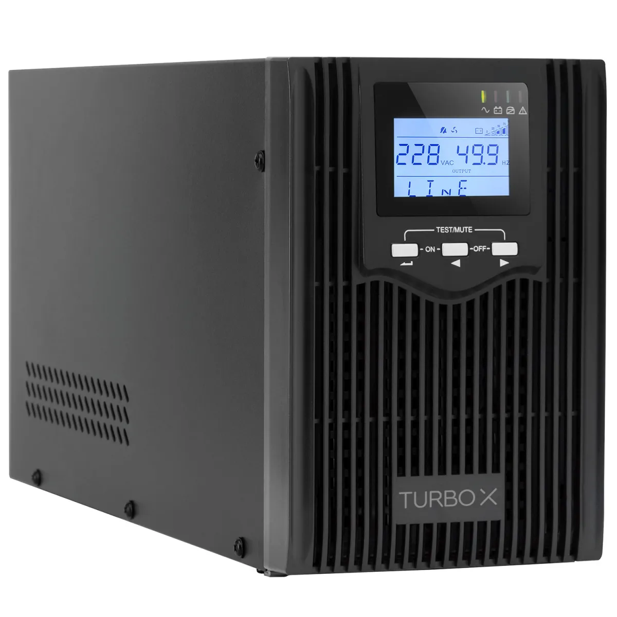Turbo-X UPS 2000 VA Line Interactive ΕΑ600 2KVA/1600W 3ΕΤΉΣ ΕΓΓΎΗΣΗ ΜΠΑΤΑΡΊΑΣ
