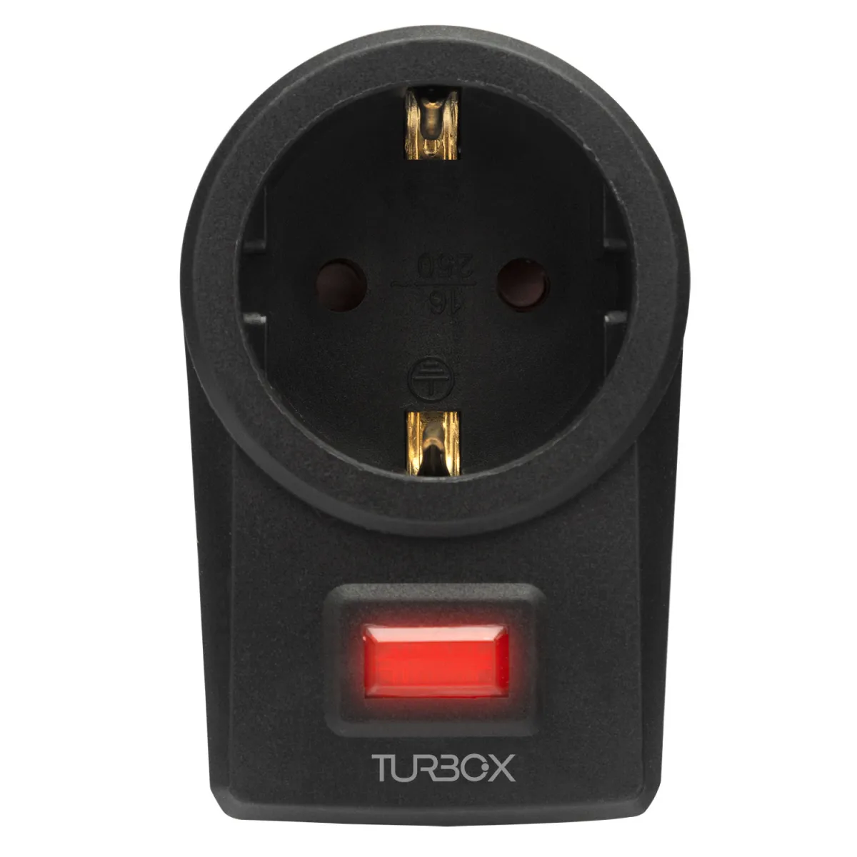 Turbo-X Πρίζα Ασφάλειας Μονή Απλή