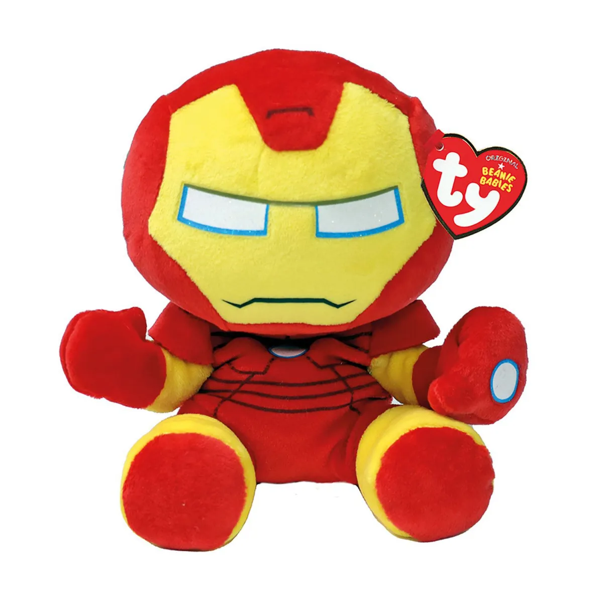 TY Χνουδωτό Beanie Babies Iron Man 15εκ