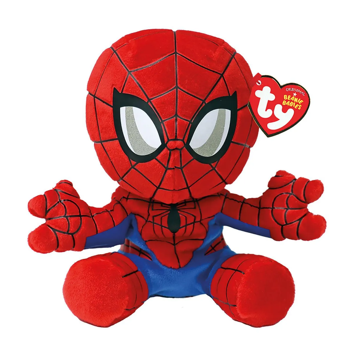 TY Χνουδωτό Beanie Babies Spiderman 15εκ